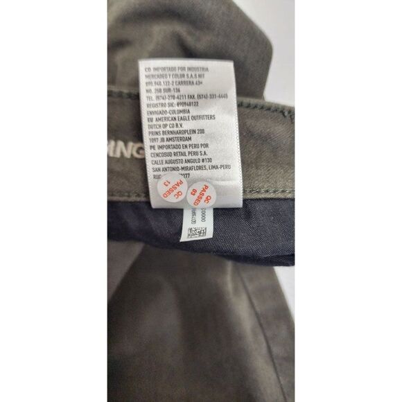 American Eagle Hi-Rise Olive Green Jeggings, Size 2 - Picture 5 of 10
